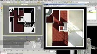 rendering of sections in 3ds max MentalRay