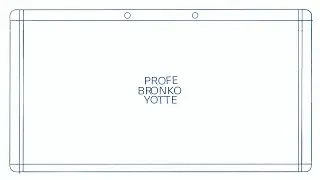 Bronko Yotte - Profe (disco completo, audio oficial)