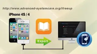 How to Export Books to Computer from iPhone 4S/4, Backup iPhone 4S Books to PC