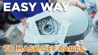 Easy way to mask off parts for painting