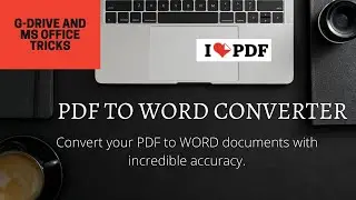 PDF to WORD Converter, Convert your PDF to WORD documents with incredible accuracy.