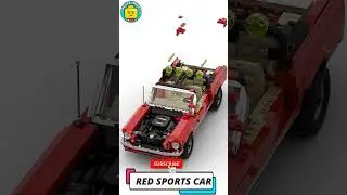 LEGO RED SPORTS CAR OFFROAD EDITION