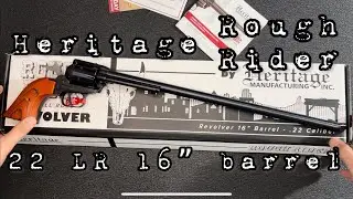 Why sO SeRiOus? Heritage 16” Rough Rider Black Standard and Conversion Peek