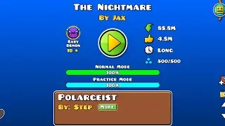 They Nightmare demon facil Geometry Dash