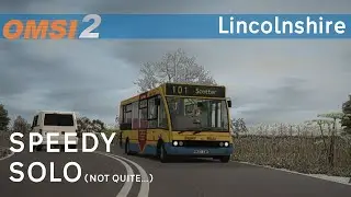 Optare Solo FLOORED... sort of - 101 to Scotter | Lincolnshire | OMSI 2