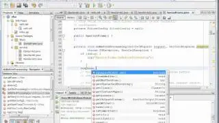How to create a servlet filter