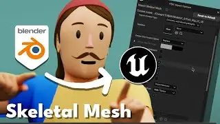 Transfer Characters from Blender to Unreal (How To)