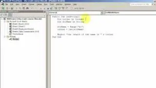 Test Length Of Text String - VBA Len Function