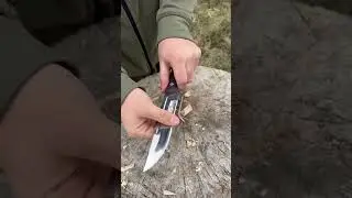Жёсткий тест на нож.#video