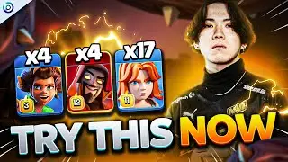 KLAUS New ROOT RIDER SUPER WIZARD Spam Army is FAST + BROKEN | Best Attack Strategy TH16 CoC