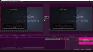Adauga My Tip Menu overlay in OBS