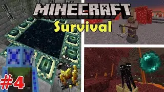 Stronghold Adventuring | Minecraft Let's Play Episode 4 (Minecraft 1.19)