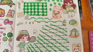 Aesthetic journaling girl stickers | journal girls stickers making | how to journal with stickers