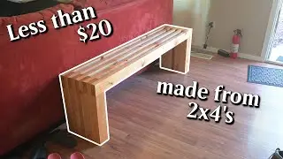 Have a day off? Build this!  || DIY bench