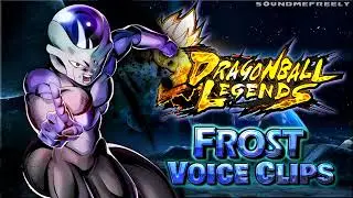 All Frost Voice Clips • Dragon Ball Legends • Voice Lines (Greg Ayres) - ENGLISH