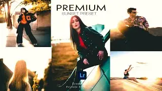 SUNSET Presets - Lightroom Mobile Preset Free DNG & XMP | Sunset Photography Presets