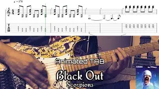 [TAB] Black Out - Scorpions (Guitar TAB)
