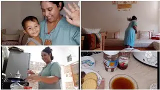 روتين وئام صباحي وكيفاش كيبدا نهاري🌞 مع وليداتي   👩🏼‍🍼