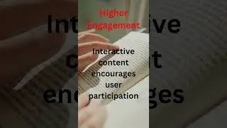 Unleash the Power of Interactive Content! 🚀 | Boost Engagement in 2024 | #shorts #digitalmarketing