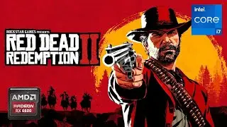 Red Dead Redemption 2 + FSR Mod Gameplay with i7 4770 and RX 6600 8Gb (Ultra Setting)