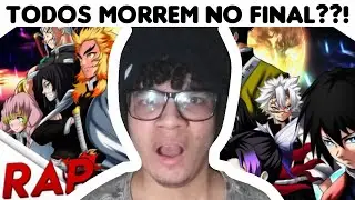 REACT - Rap dos Hashiras (Demon Slayer: Kimetsu no Yaiba) | Sting