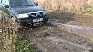 Сузуки Grand  Vitara Xl 7 Бездорожье ему не помеха. Покатушки после покупки