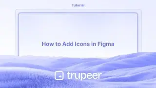 How to Add Icons in Figma