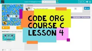 Code.org Course C Lesson 4 Debugging in Maze - Express Course Lesson 2 Debugging with Scrat