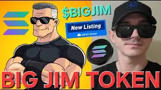 $BIGJIM - BIG JIM TOKEN CRYPTO COIN HOW TO BUY MEXC GLOBAL SOLANA MEMECOIN PODCAST RAYDIUM SOL JRE