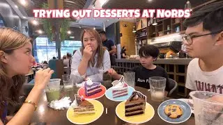 Trying Out Desserts at Nords