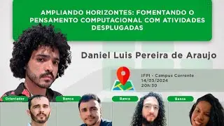 TCC do Estudante Daniel Luis