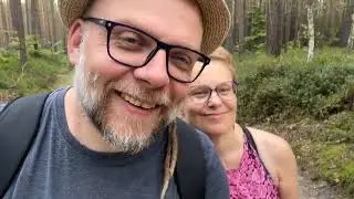 trochę o naszej książce, a trochę o odpoczywaniu, sobie gadamy w lesie :)