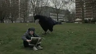 Giant Crow on Shepherds Bush Green