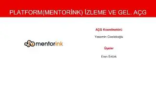 ODTÜMİST Mentorluk Programları Çalışma Grubu: Tüm Emek Verenlere Teşekkürler.