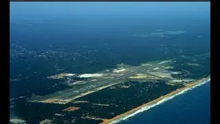 Kochin Airport। landing time । cockpit    view l amazing 👌😘🔥