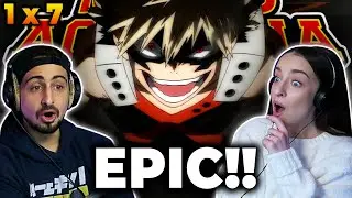 DEKU VS BAKUGO! 🔥 *MY HERO ACADEMIA* Episode 7 REACTION!