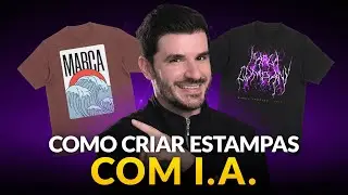 COMO CRIAR ESTAMPAS usando INTELIGÊNCIA ARTIFICIAL (Passo a passo)
