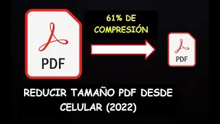 Cómo REDUCIR/COMPRIMIR el Tamaño de un Archivo PDF en el CELULAR (2024) 📱 | SIN PERDER CALIDAD