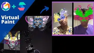 Spark AR Tutorial | Virtual Paint - Tilt Brush | Oculus Quest (EN Captions)