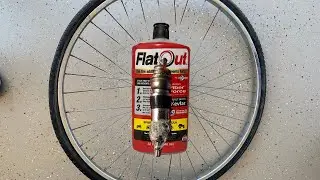 The Problem With FlatOut In Bicycle Tires - It Works Too Great  