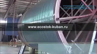 Перекрестная намотка стеклопластика