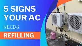 Signs that your AC needs refrigerant refilling