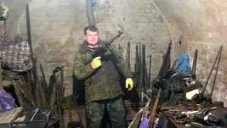 MP-38 blank firing. МП-38 холостая стрельба.