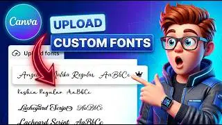 How to Upload Custom Fonts in Canva [2026] [Easiest Way]