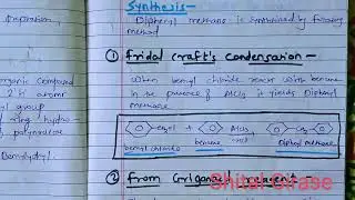 diphenyl methane synthesis chemical reactions use pharmaceutical analysis @ShitalGirase