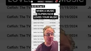 When a music supervisor loves your music