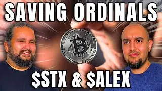 Can Stacks $STX & $ALEX Save Ordinals from High Fees!? Bull Run Watch Alert 🚨