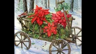 15. Сказочный мир Донны Рейс /Её картины, много новогодних/Невышивальное/Для вдохновения