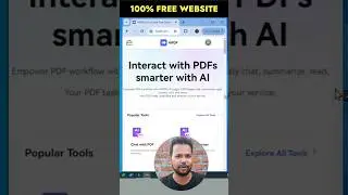 The Best Online PDF Tool for free with AI | #HiPDF #freewebsite