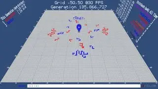 p43 Snark Loop - Twitch Plays Conway's Game of Life - Battle Royale Edition
